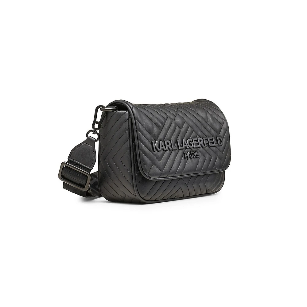 Voyage Textured Shoulder Bag