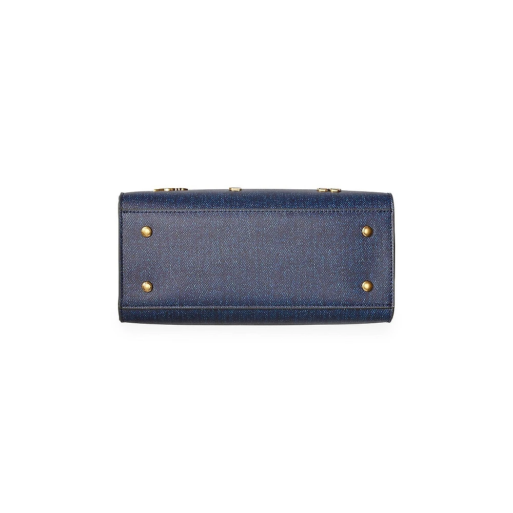 Maybelle Denim Satchel