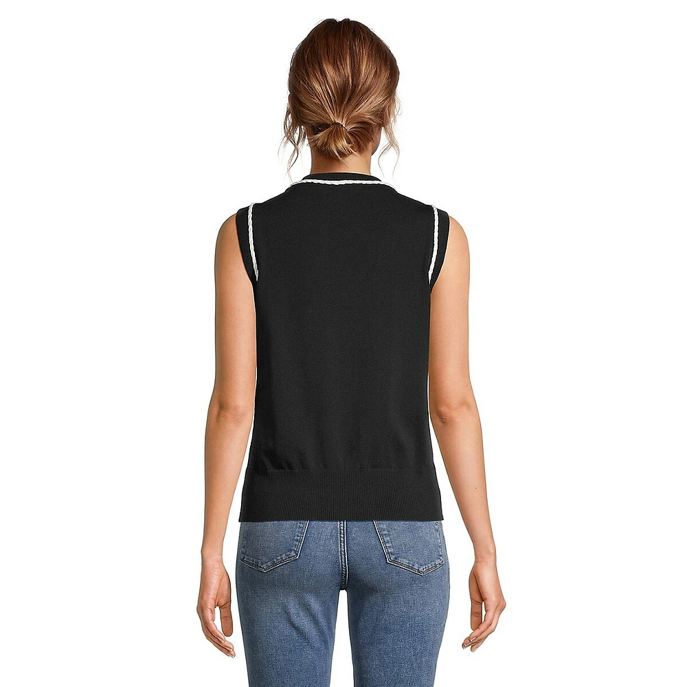 Signature Sleeveless Knit Top