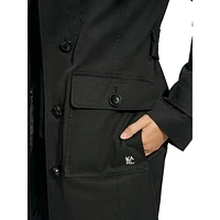 Wing Collar Trench Coat