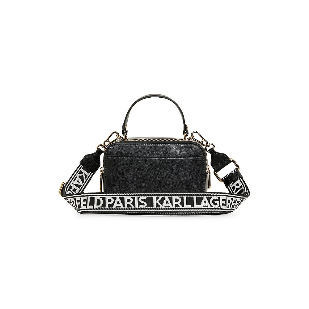 Sac bandoulière en cuir pour appareil photo Simone