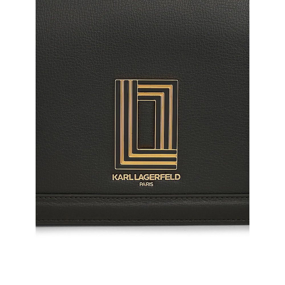 Sac bandoulière en cuir Simone