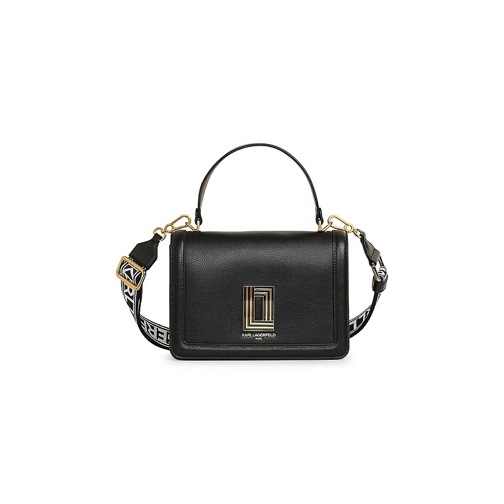 Sac bandoulière en cuir Simone