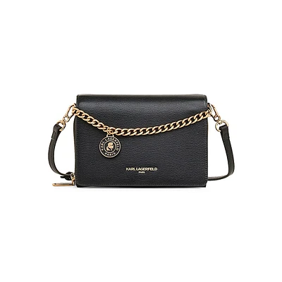 Lourdes Leather Crossbody Bag