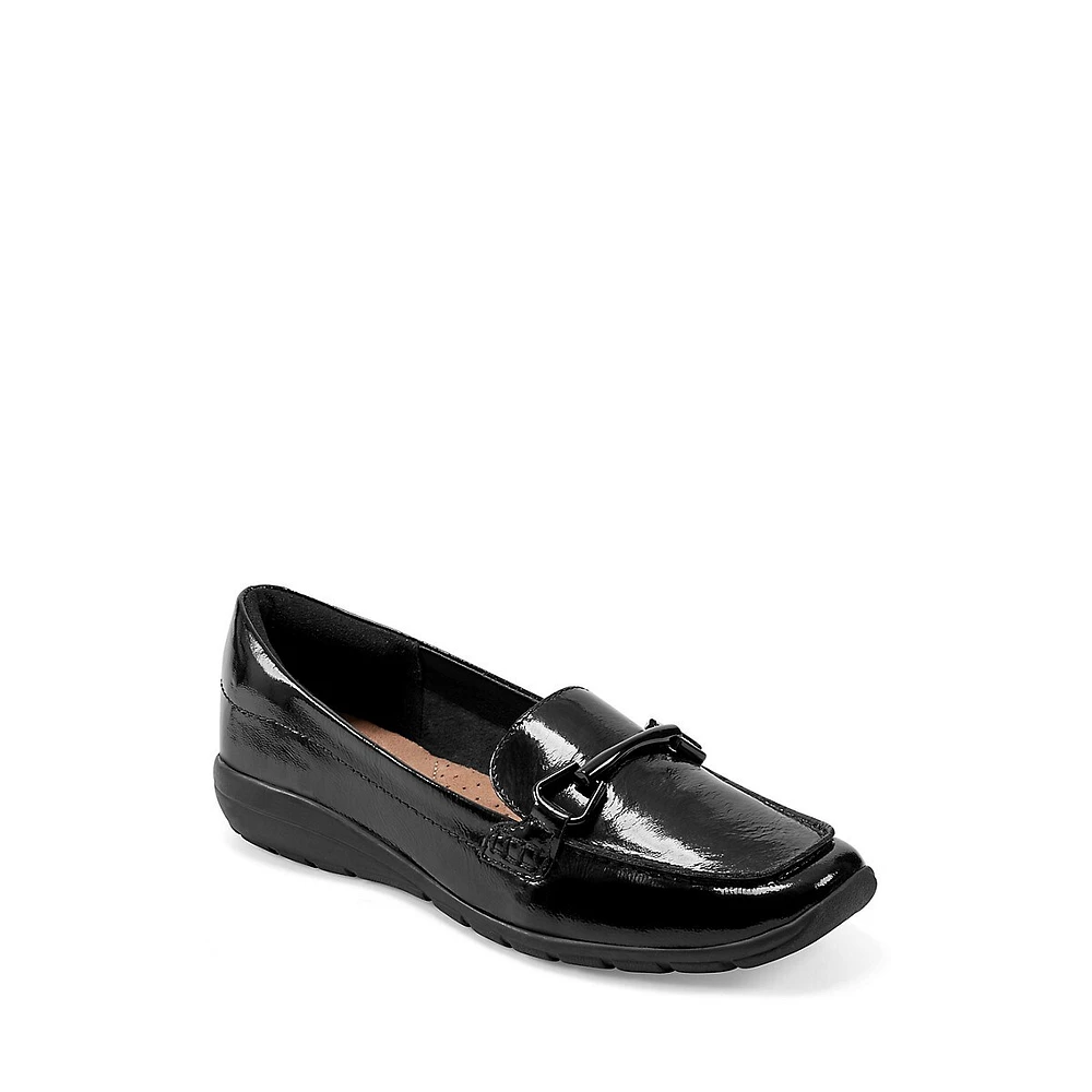 Amalie Ornamented Leather Loafers