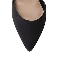 Dailey Pointed-Toe Block-Heel Shoes