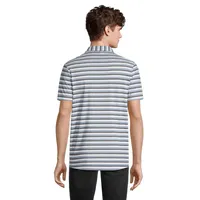 Slim-Fit Stripe Polo Shirt