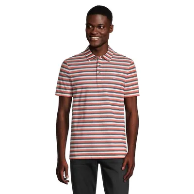 Slim-Fit Stripe Polo Shirt