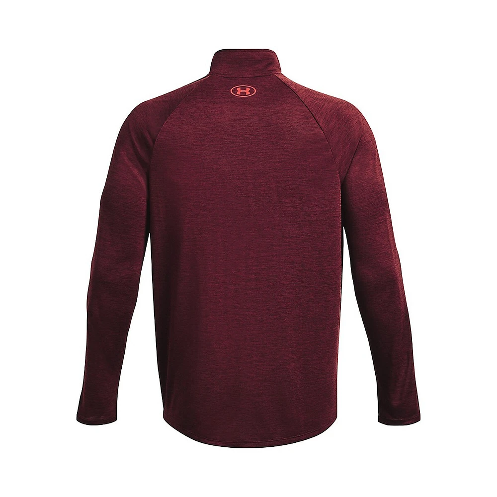 UA Tech Space-Dye Quarter-Zip Top