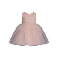 Baby Girl's Lattice Tulle Ballerina Dress