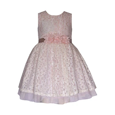 Little Girl's Banded Lace Dress