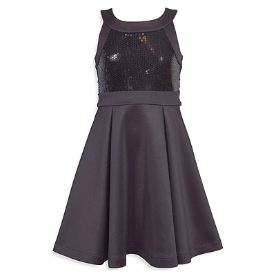 Girl's Jacquard Ballerina Dress