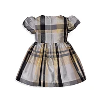 Baby Girl's 2-Piece Taffeta Party Dress & Bloomers Set