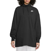 Sportswear Club Fleece Oversized Mockneck Sweatshirt