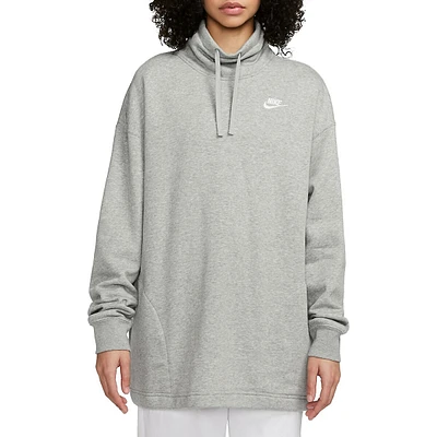 Sportswear Club Fleece Oversized Mockneck Sweatshirt