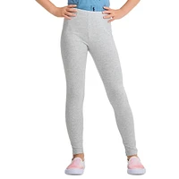 Legging en jersey uni pour fille