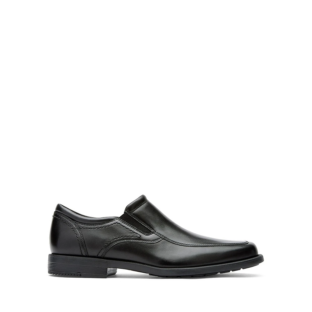 Leather Slip-On Dress Shoes