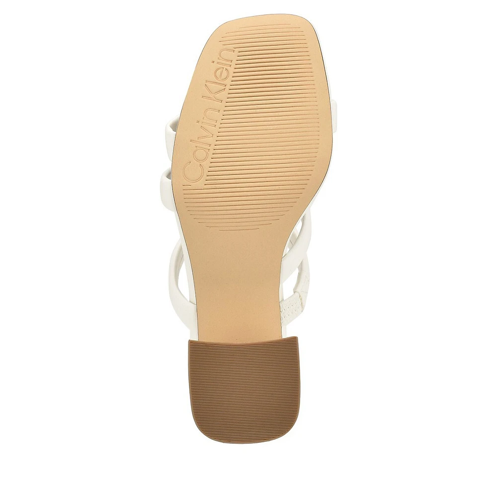 Hudson Strappy Cutout Mules