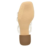 Hudson Strappy Cutout Mules