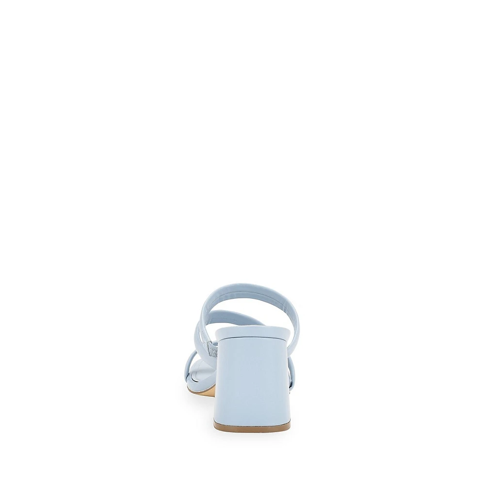 Hudson Strappy Cutout Mules