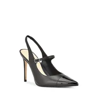 FINET Pointed Slingback Pumps