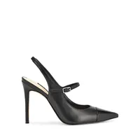 FINET Pointed Slingback Pumps