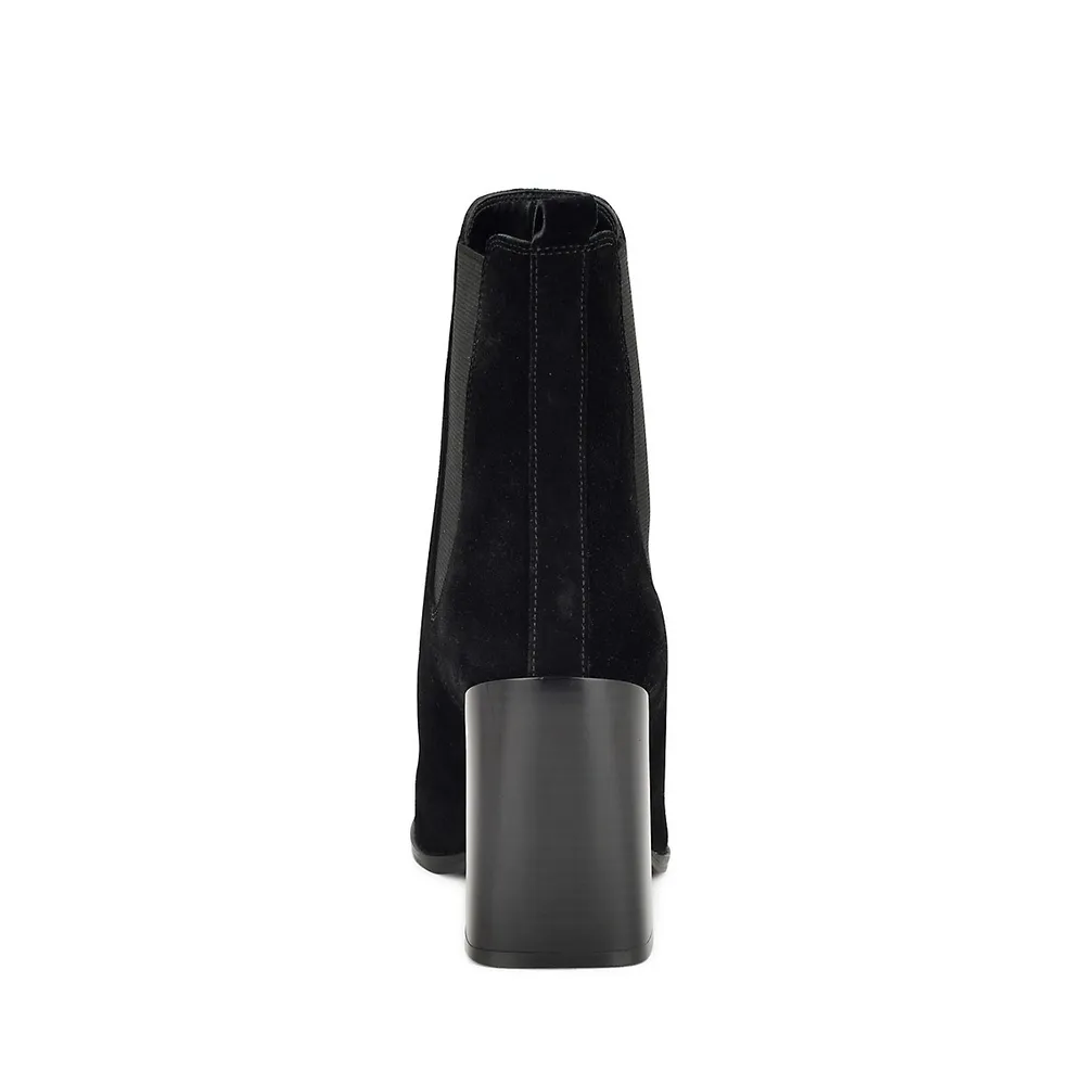 Tobin Block-Heel Ankle Boots
