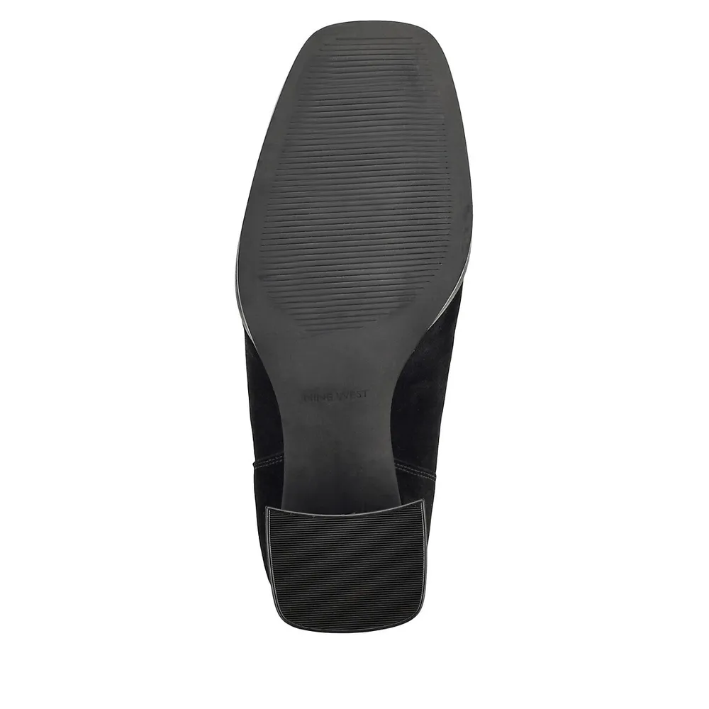 Tobin Block-Heel Ankle Boots