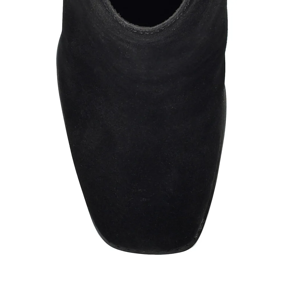 Tobin Block-Heel Ankle Boots