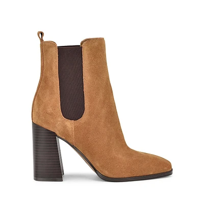 Tobin Block-Heel Ankle Boots