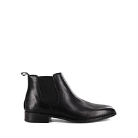 Donto Almond-Toe Chelsea Ankle Boots