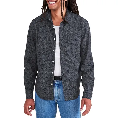 Long-Sleeve Casual Regular-Fit Gilligan Shirt