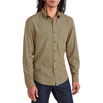 Long-Sleeve Casual Regular-Fit Shirt