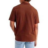 Regular-Fit Short-Sleeve Pocket Polo Shirt