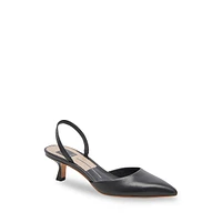 Corsa Leather Slingback Pumps