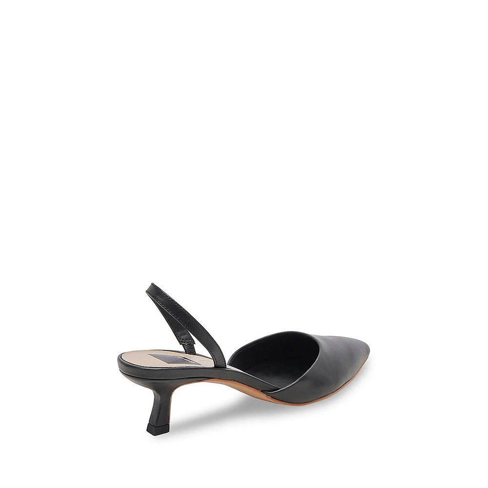 Corsa Leather Slingback Pumps