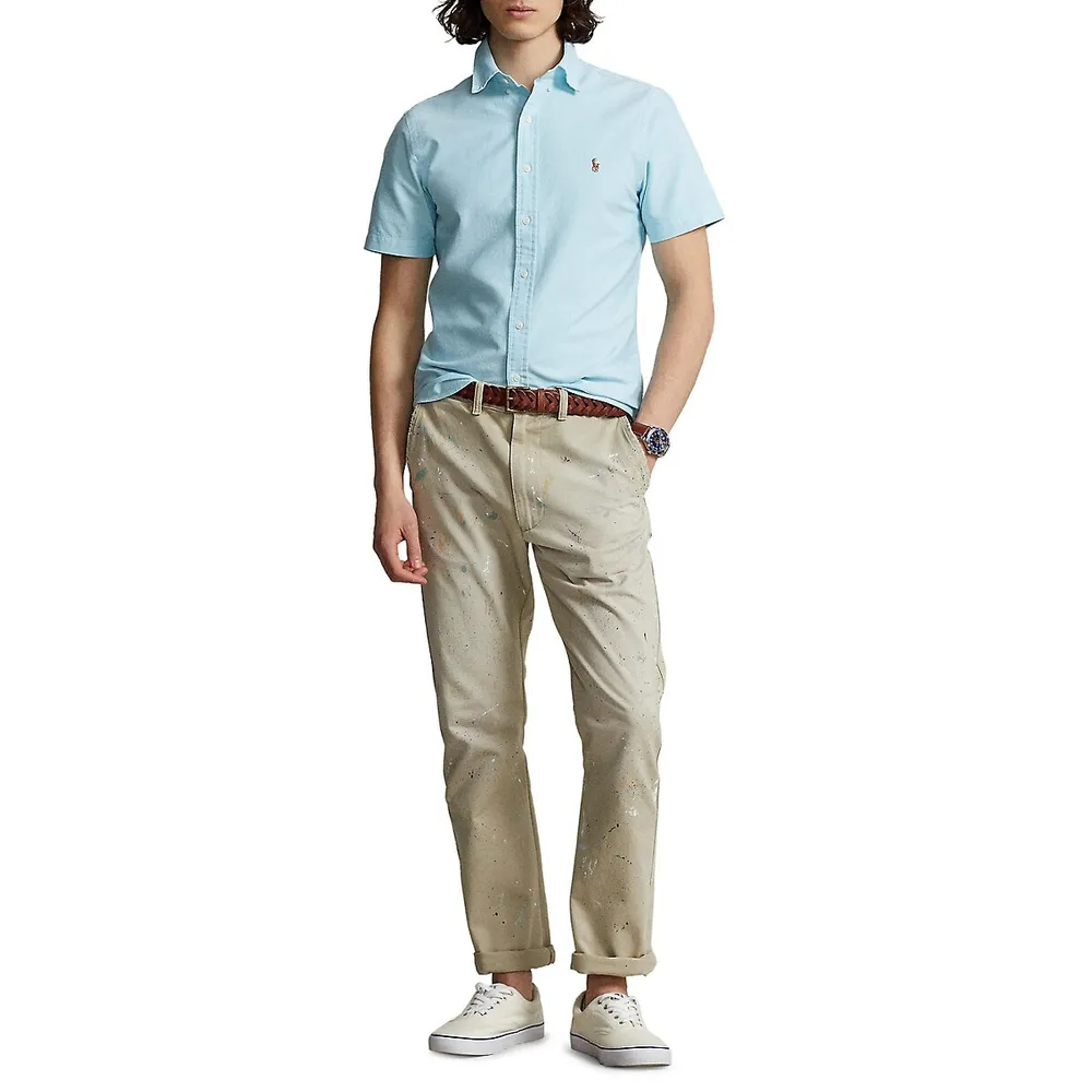 Classic-Fit Cotton Oxford Shirt