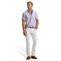 Classic Fit Short-Sleeve Oxford Shirt