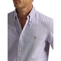 Classic Fit Short-Sleeve Oxford Shirt