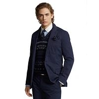 Tailored-Fit Stretch Chino Suit Jacket