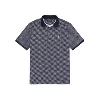 Classic-Fit Print Soft Cotton Polo Shirt