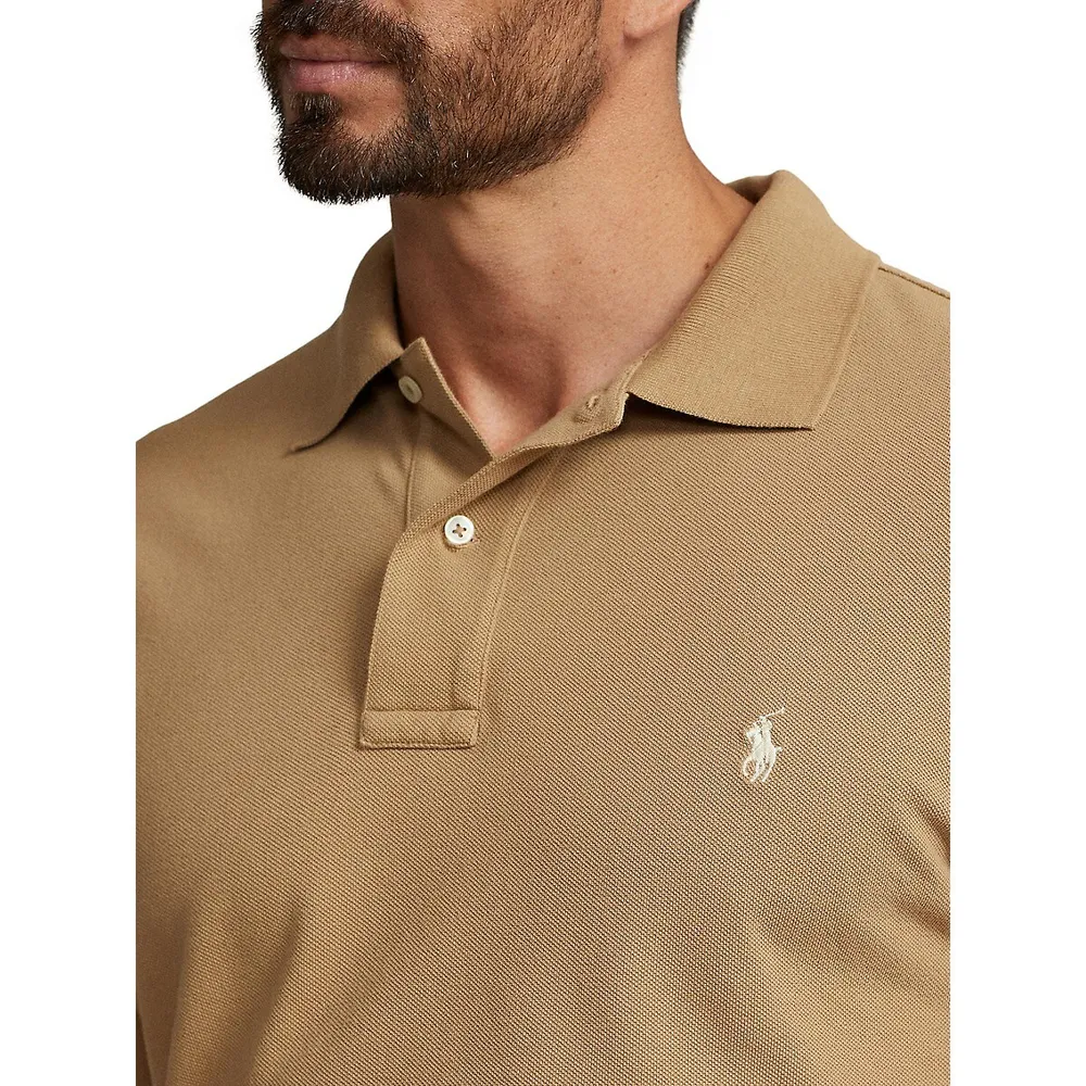 Big & Tall Mesh Polo Shirt