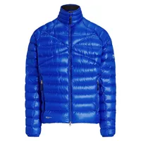 Packable Duck Down Channel-Quilted Jacket