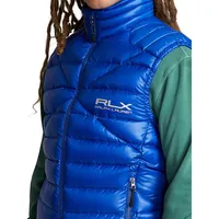 Duck Down Channel-Quilted Vest