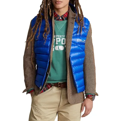 Duck Down Channel-Quilted Vest