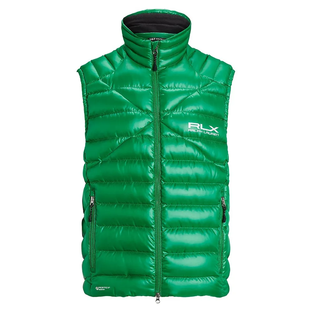 Packable Duck Down Channel-Quilted Vest