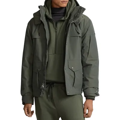 Seam-Sealed Filled Hooded Jacket