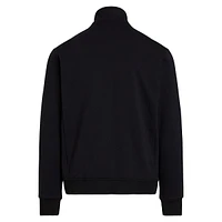 Slim-Fit Stretch Fleece Full-Zip Jacket