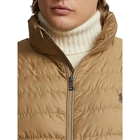 Packable Down-Alternative Quilted Jacket