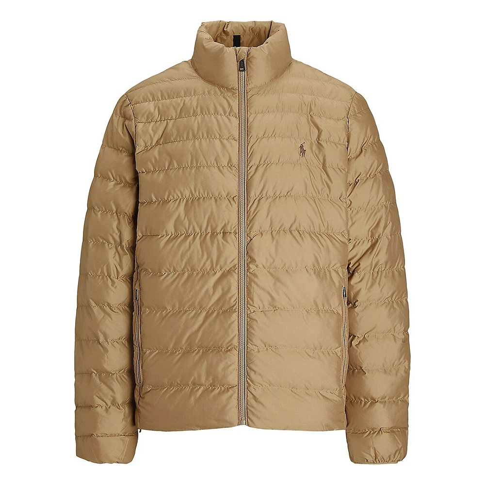 Packable Down-Alternative Quilted Jacket